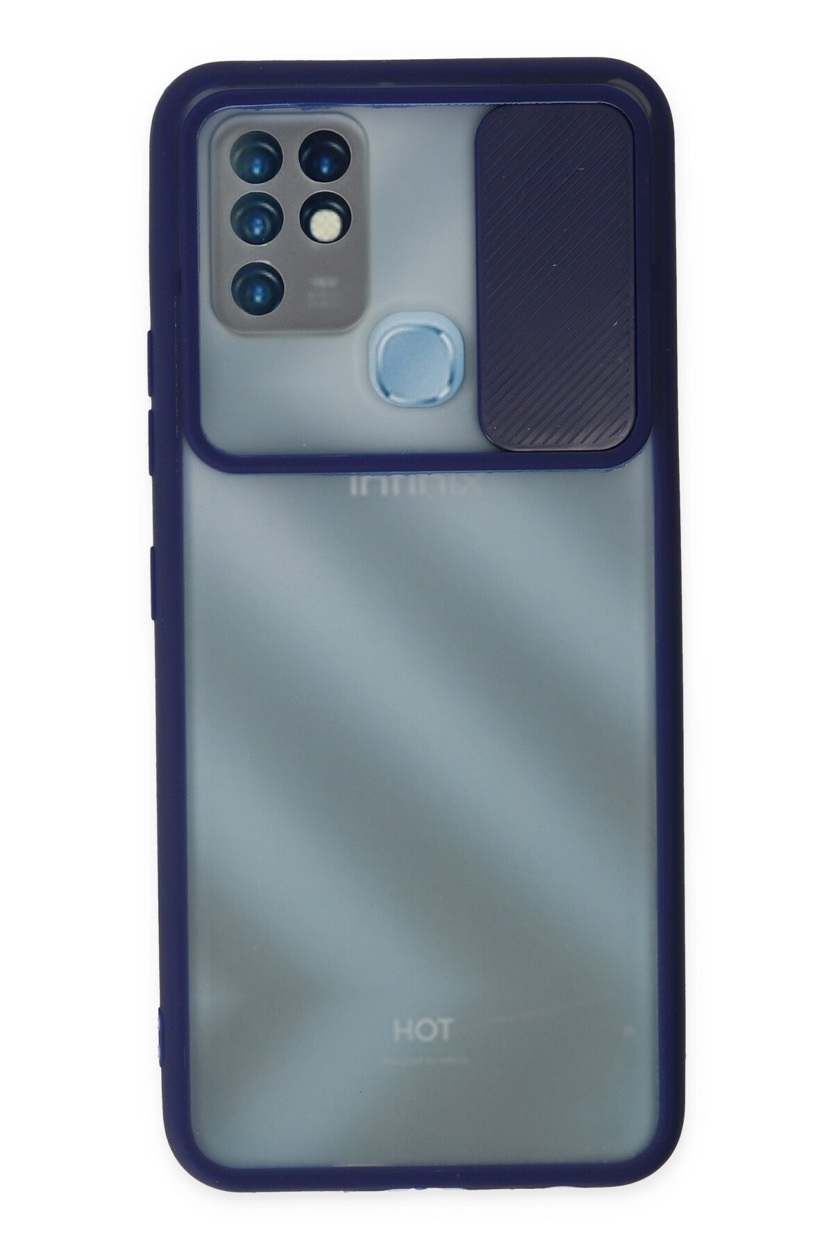 Newface İnfinix Hot 10 Kılıf Trend S Plus Kapaklı Kılıf - Derin Mor