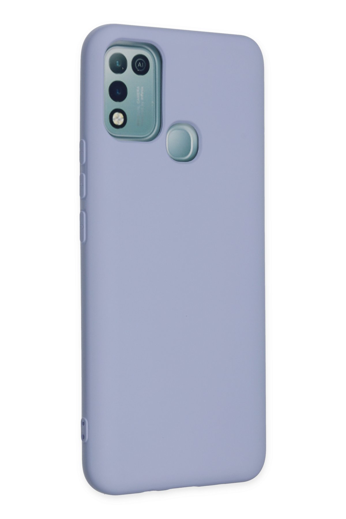 Newface İnfinix Hot 10 Play Kılıf Nano içi Kadife Silikon - Lacivert