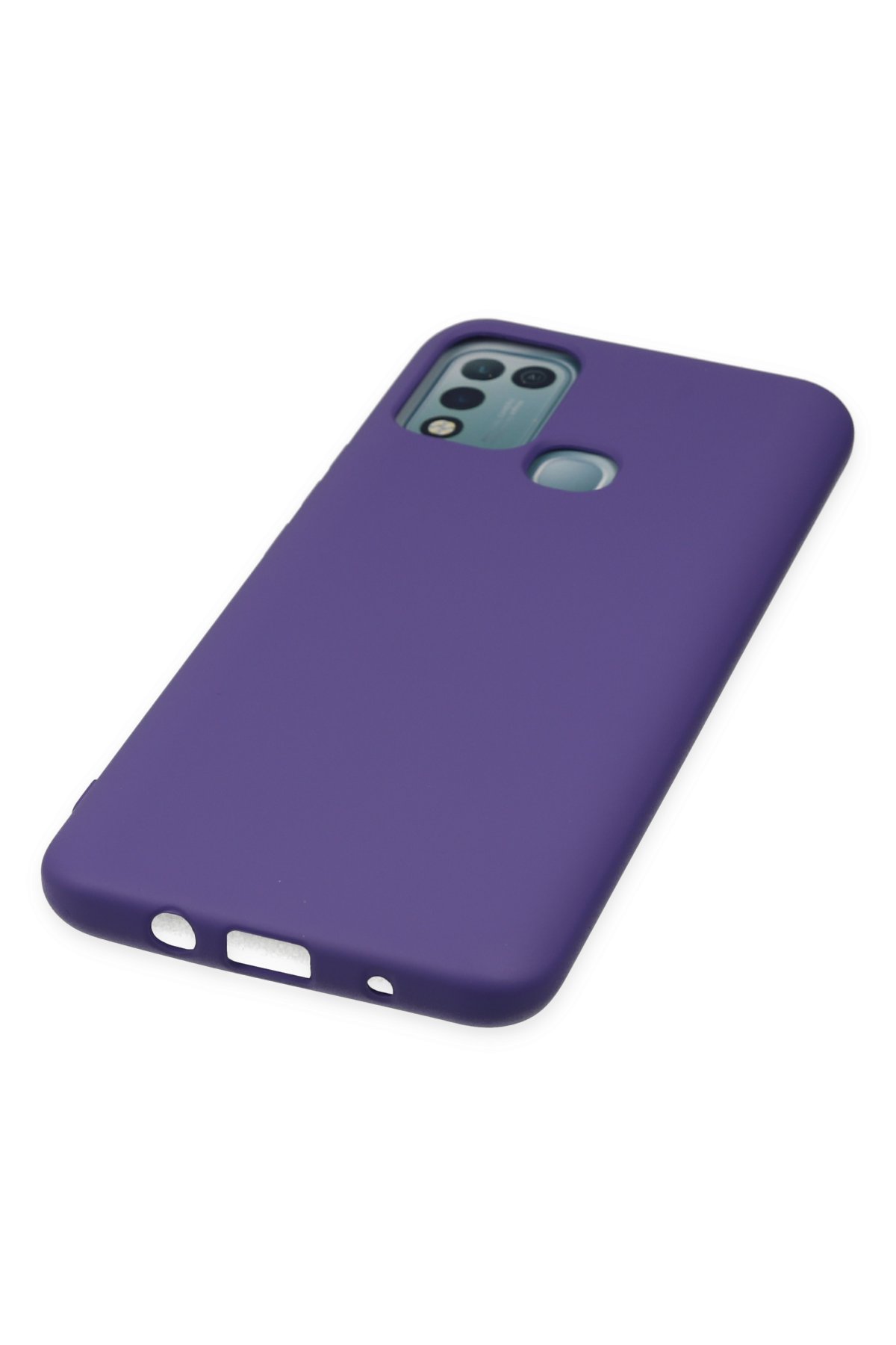 Newface İnfinix Hot 10 Play Kılıf Nano içi Kadife Silikon - Kırmızı