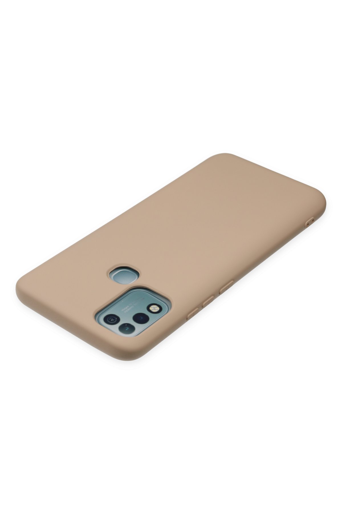 Newface İnfinix Hot 10 Play Kılıf Nano içi Kadife Silikon - Mavi