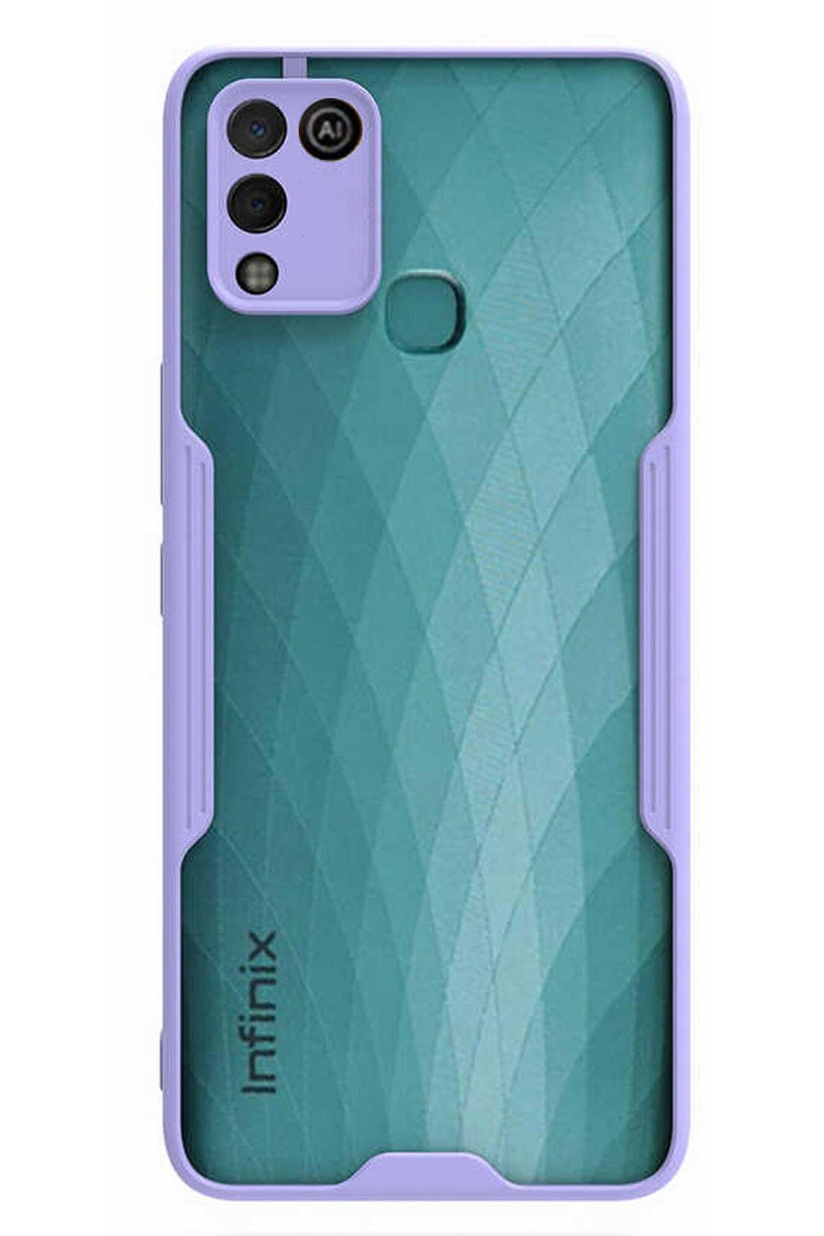 Newface İnfinix Hot 10 Play Kılıf Nano içi Kadife Silikon - Gri