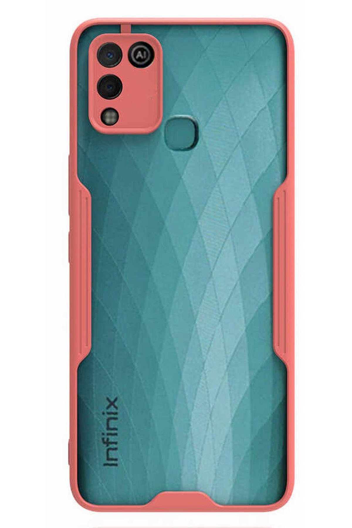 Newface İnfinix Hot 10 Play Kılıf Nano içi Kadife Silikon - Lacivert