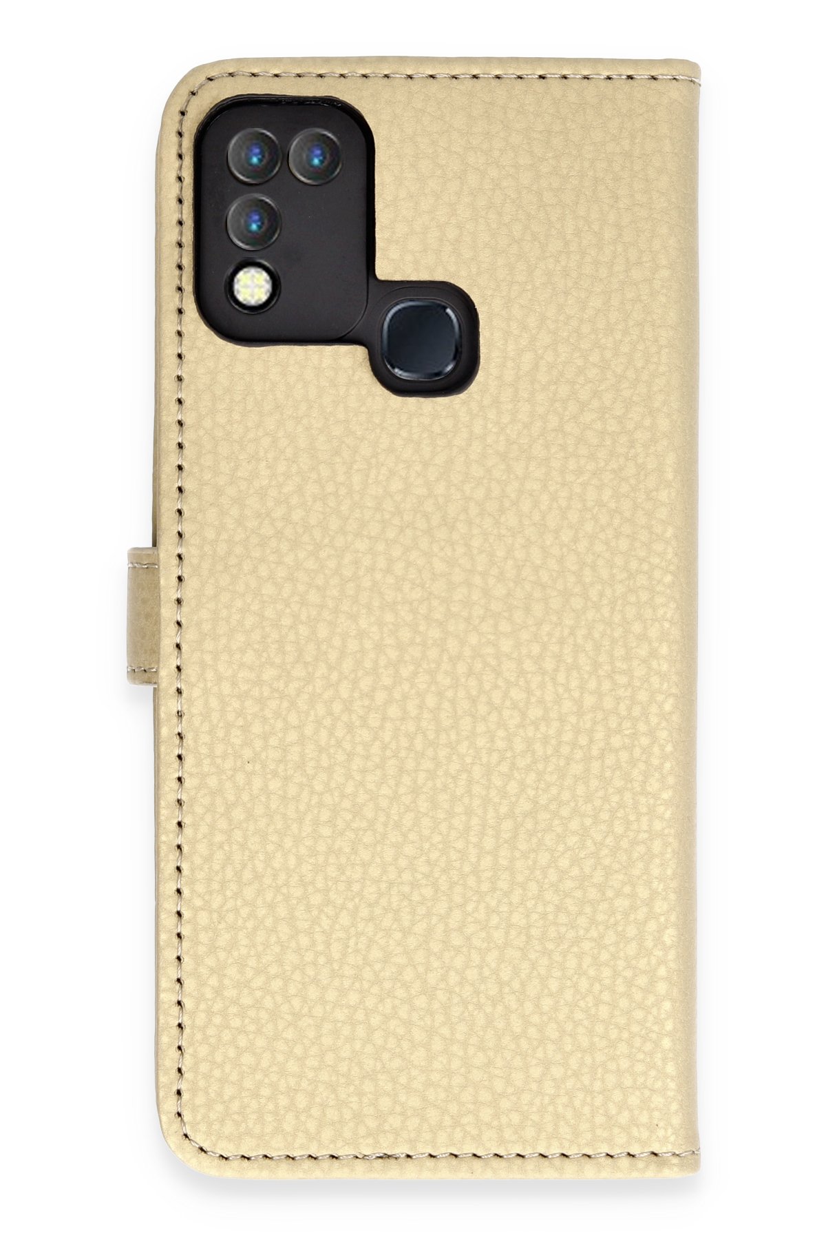 Newface İnfinix Hot 10 Play Kılıf Nano içi Kadife Silikon - Sarı