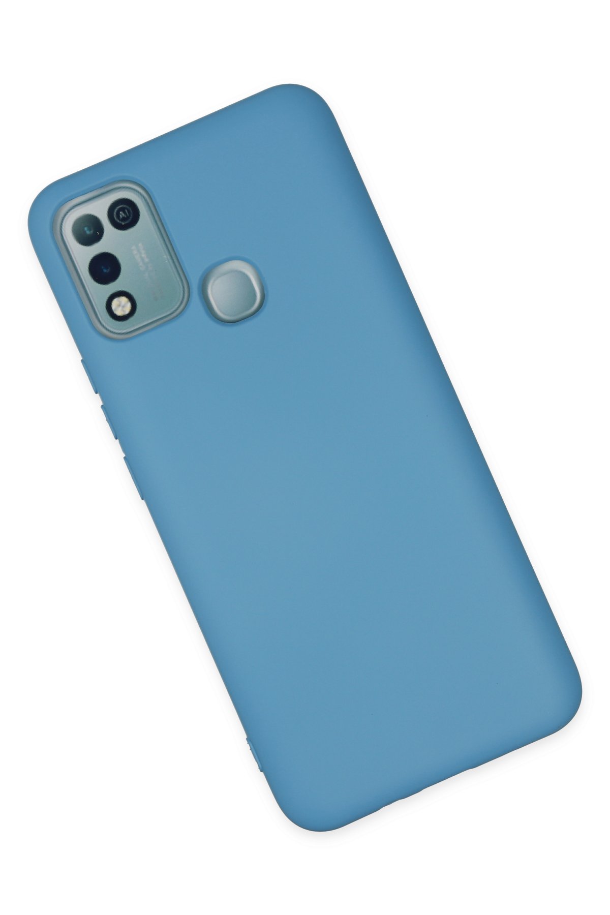 Newface İnfinix Hot 11 Play Kılıf Nano içi Kadife Silikon - Lacivert