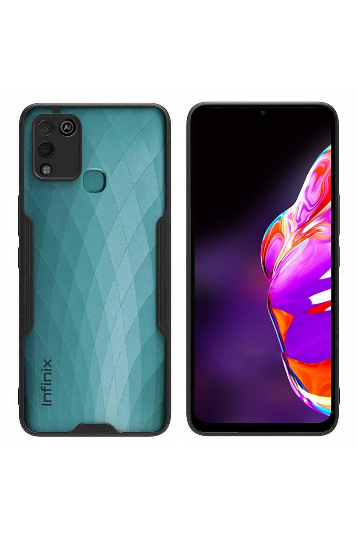Newface İnfinix Hot 11 Play Kılıf Nano içi Kadife Silikon - Sarı
