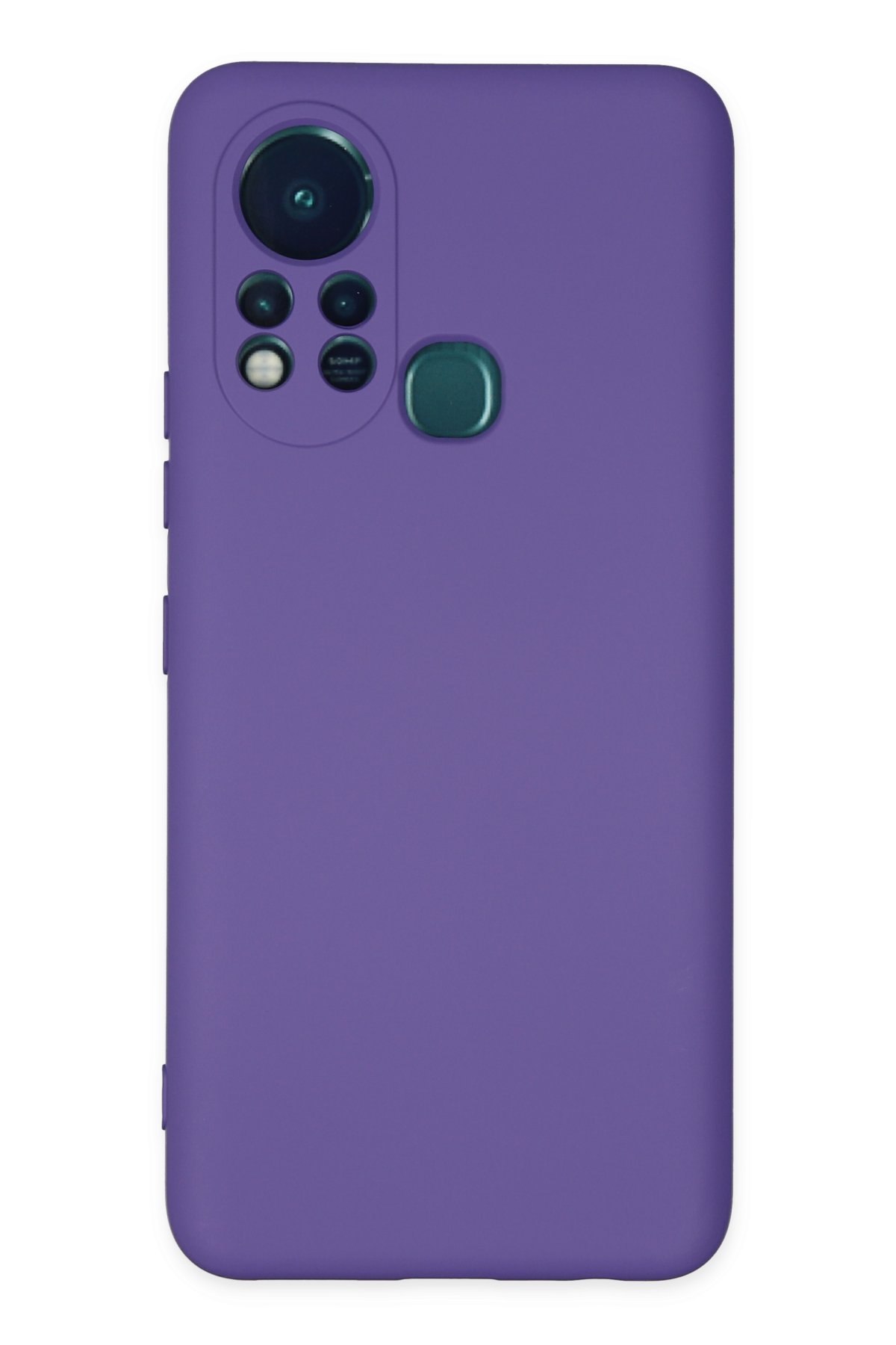 Newface İnfinix Hot 11s Kılıf Nano içi Kadife Silikon - Mavi