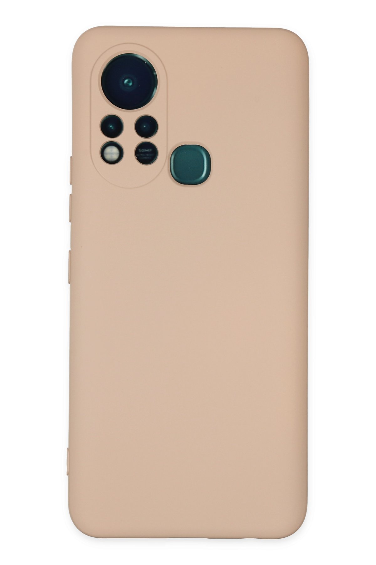 Newface İnfinix Hot 11s Kılıf Platin Silikon - Siyah
