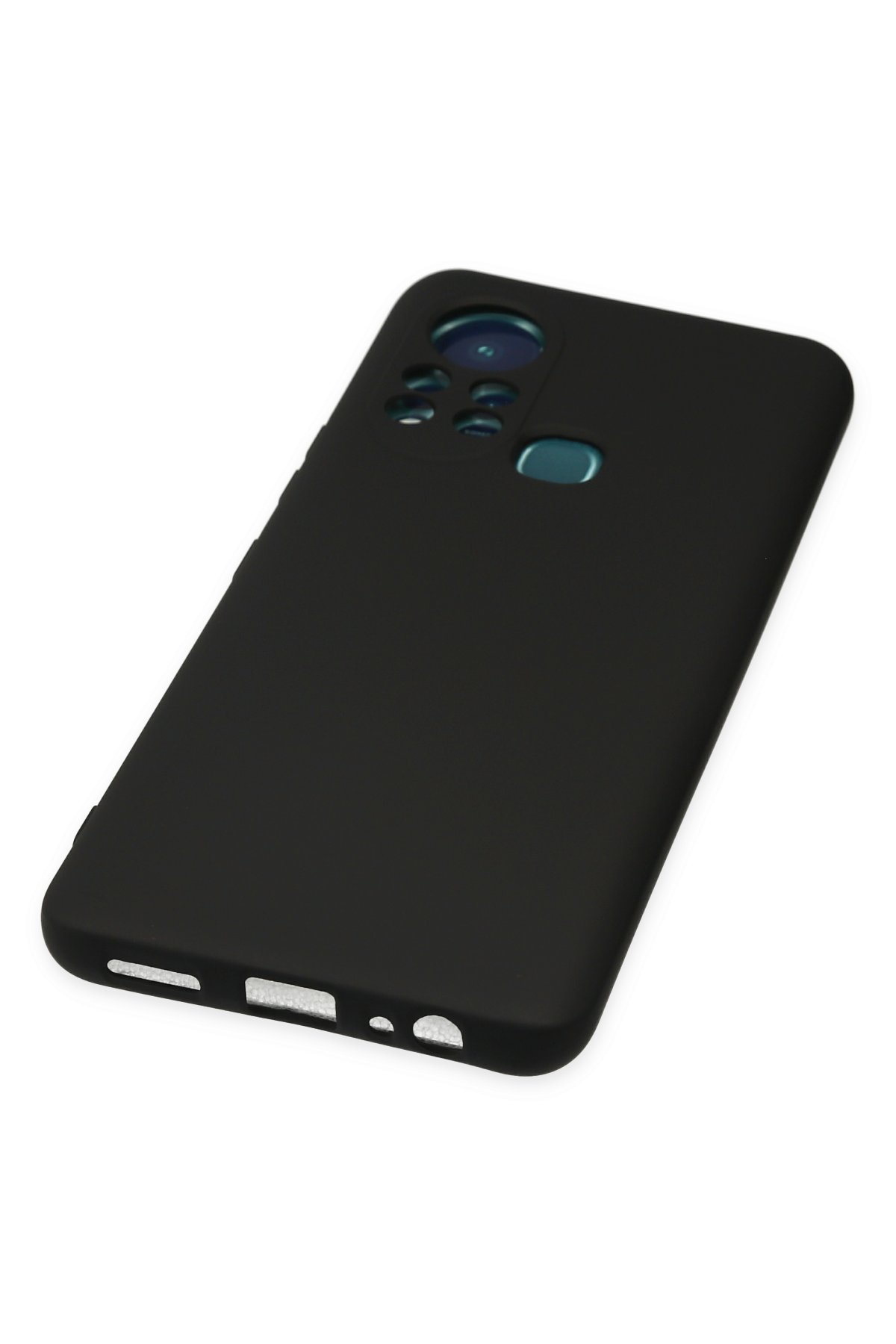 Newface İnfinix Hot 11s Kılıf Nano içi Kadife Silikon - Sarı