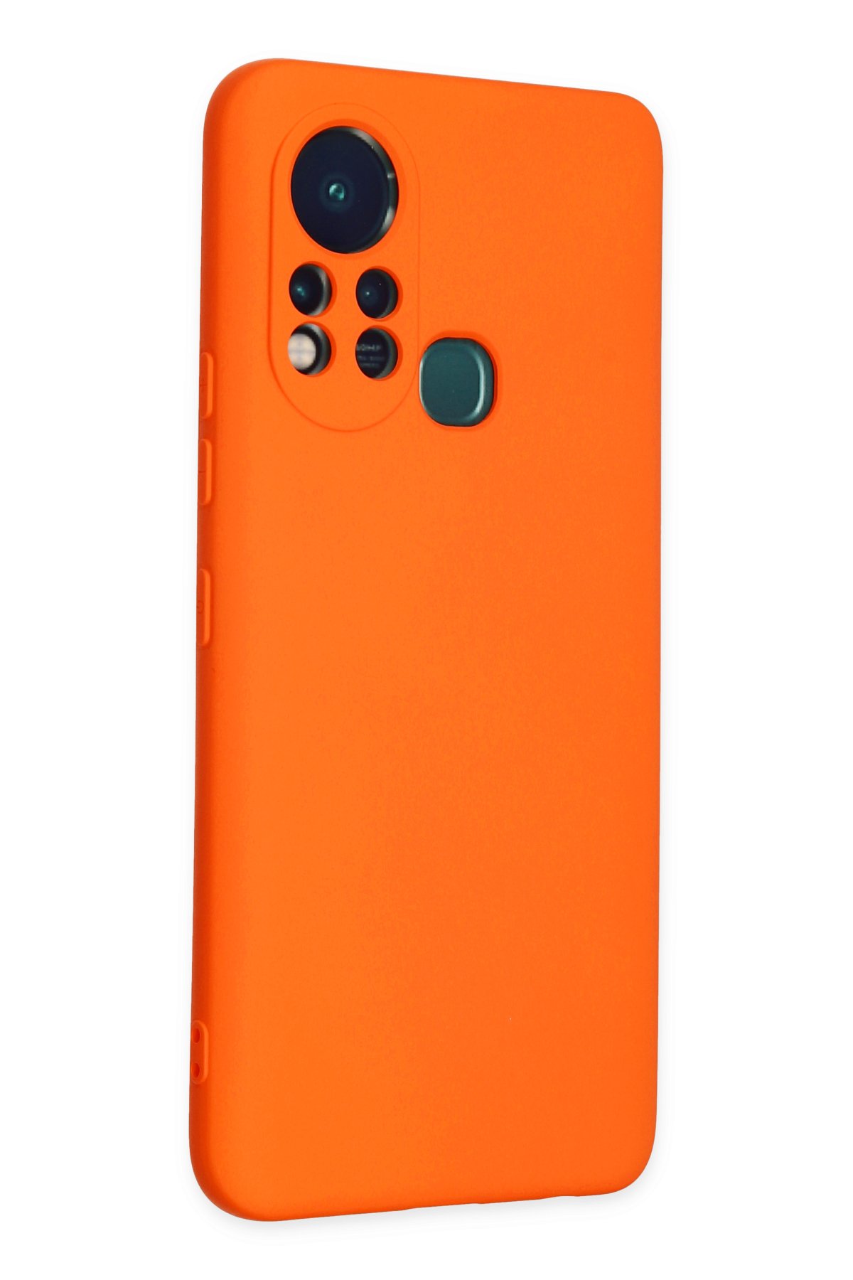 Newface İnfinix Hot 11s Kılıf Nano içi Kadife Silikon - Mor