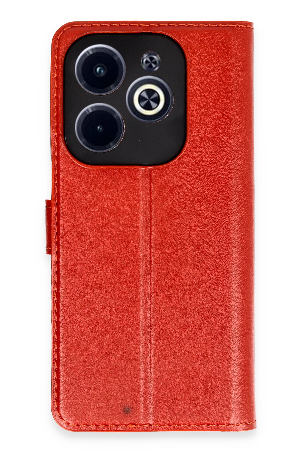 Newface İnfinix Hot 40 Kılıf Trend S Plus Kapaklı Kılıf - Siyah