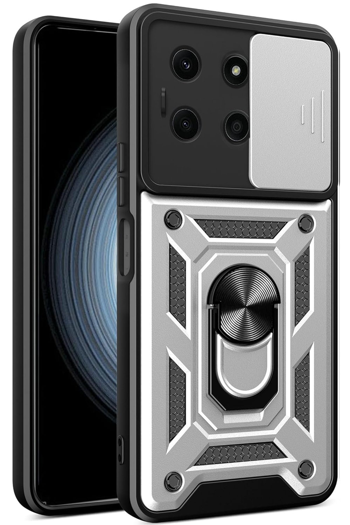 Newface İnfinix Note 30 Kılıf Lüx Şeffaf Silikon