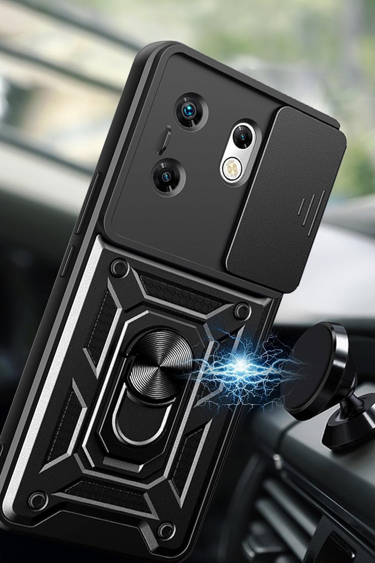 Newface İnfinix Zero 30 4G Kılıf Montreal Silikon Kapak - Siyah