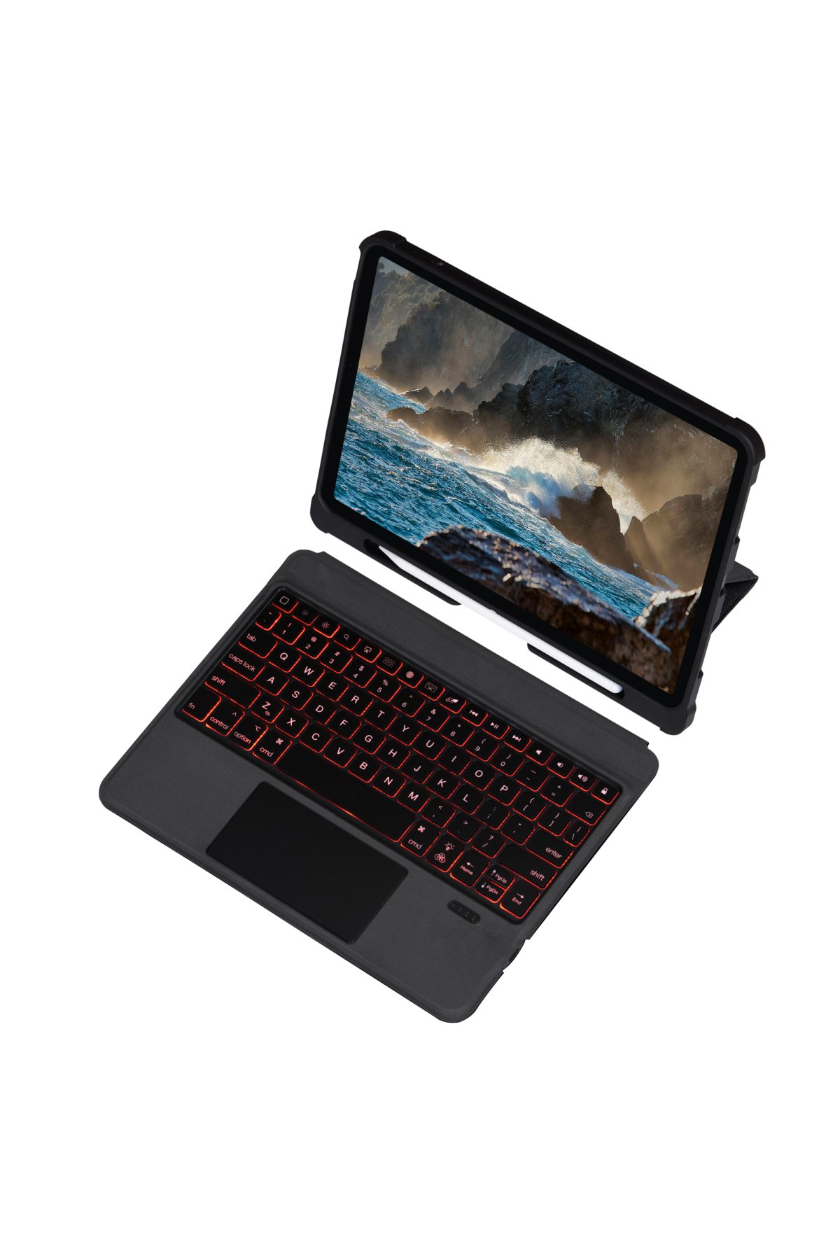 Newface iPad 10.2 (7.nesil) Kılıf Hand Strap Tablet Kılıfı - Turkuaz