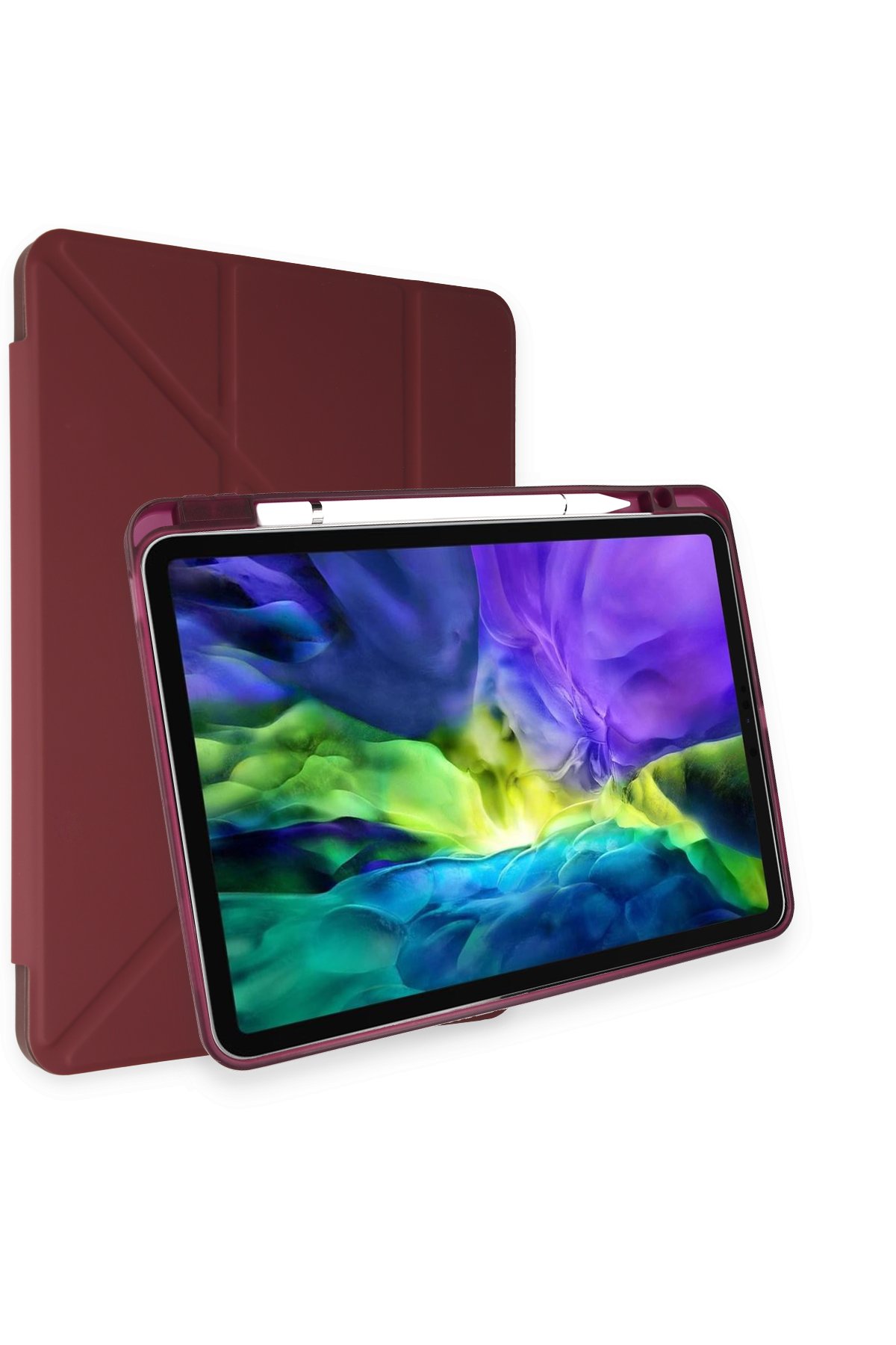 Newface iPad 10.2 (7.nesil) Kılıf Tablet Smart Kılıf - Mor