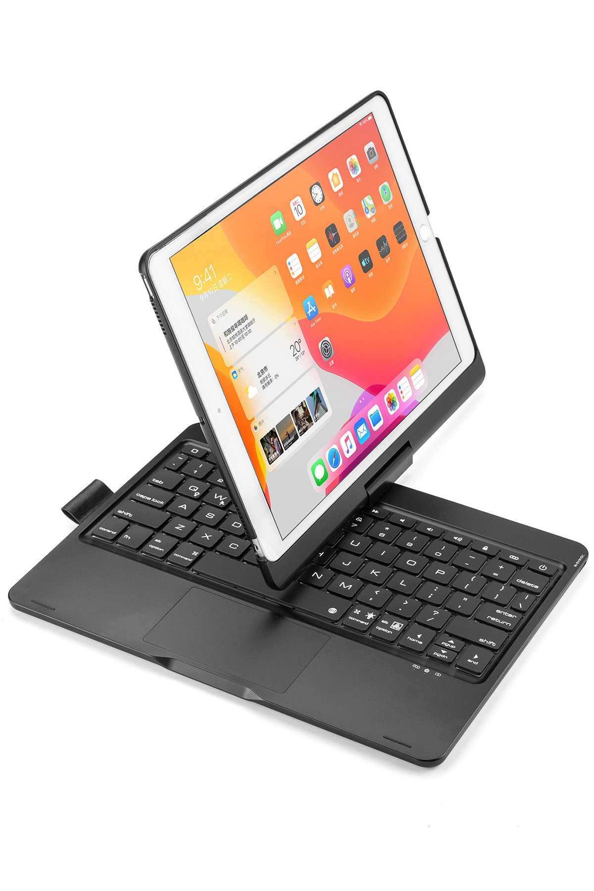 Newface iPad 10.2 (7.nesil) Kılıf Kalemlikli Mars Tablet Kılıfı - Koyu Yeşil