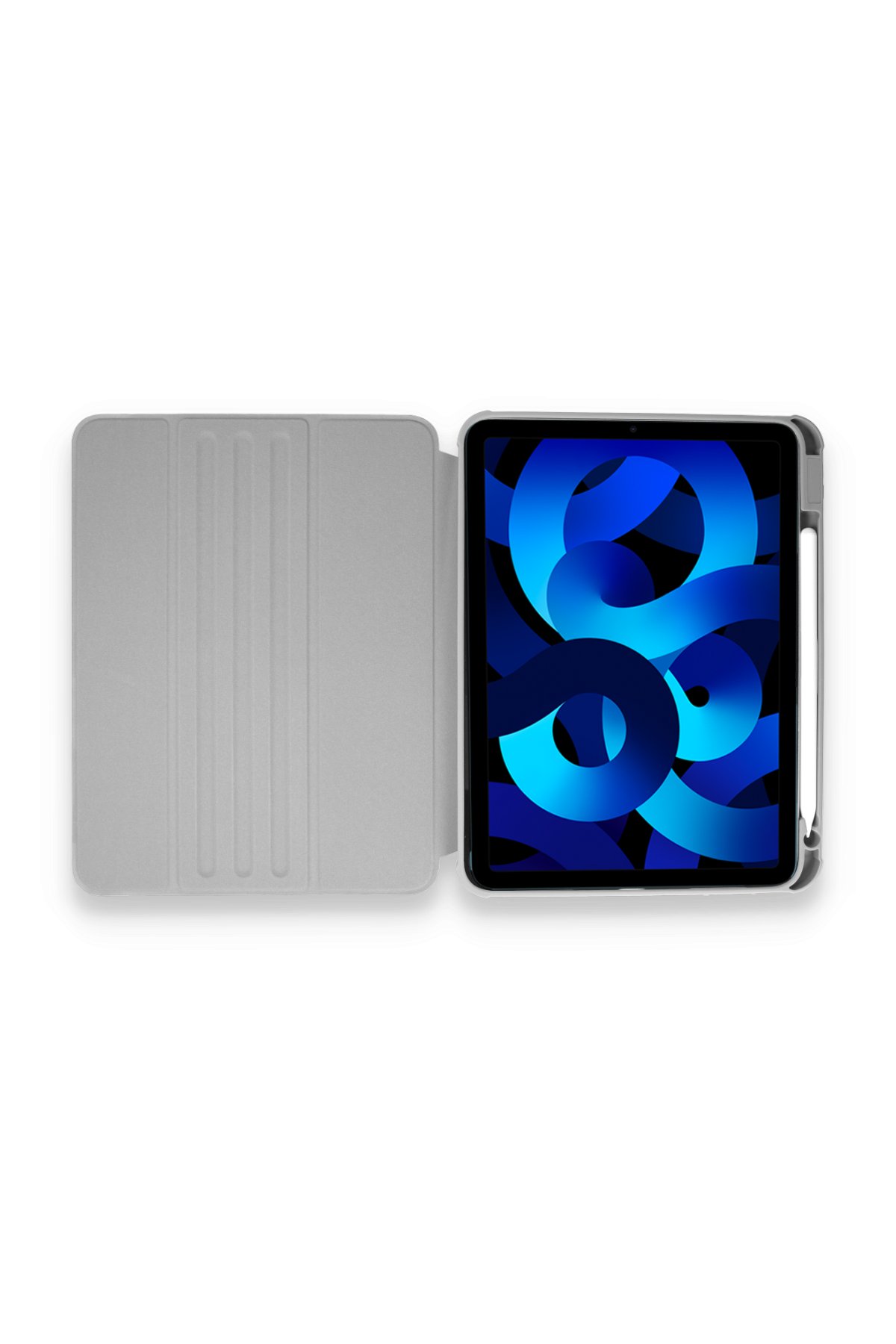 Newface iPad 10.2 (7.nesil) Kılıf Strap New Tablet Kapak - Mavi