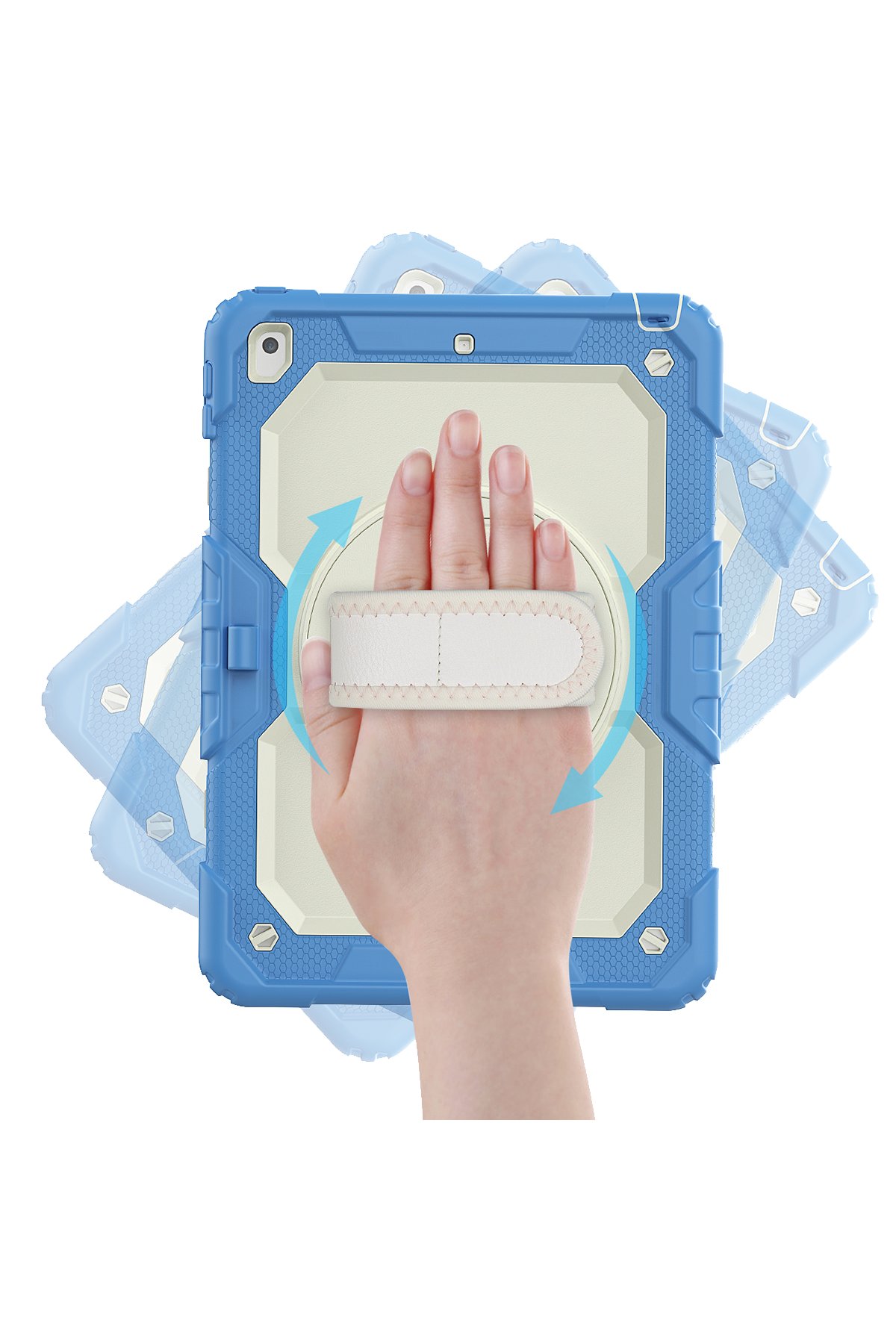 Newface iPad 10.2 (7.nesil) Kılıf Amazing Tablet Kapak - Pembe