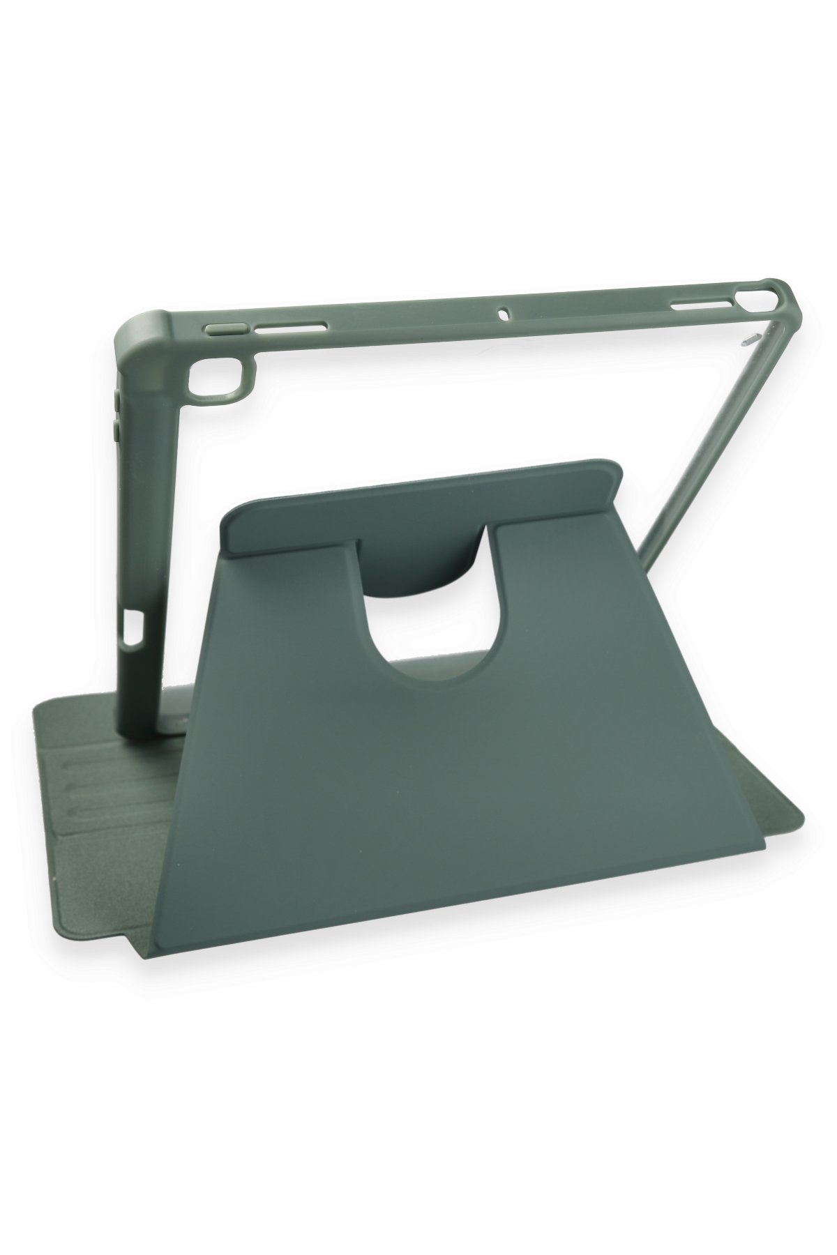 Newface iPad 10.2 (8.nesil) Kılıf 360 Tablet Deri Kılıf - Mürdüm
