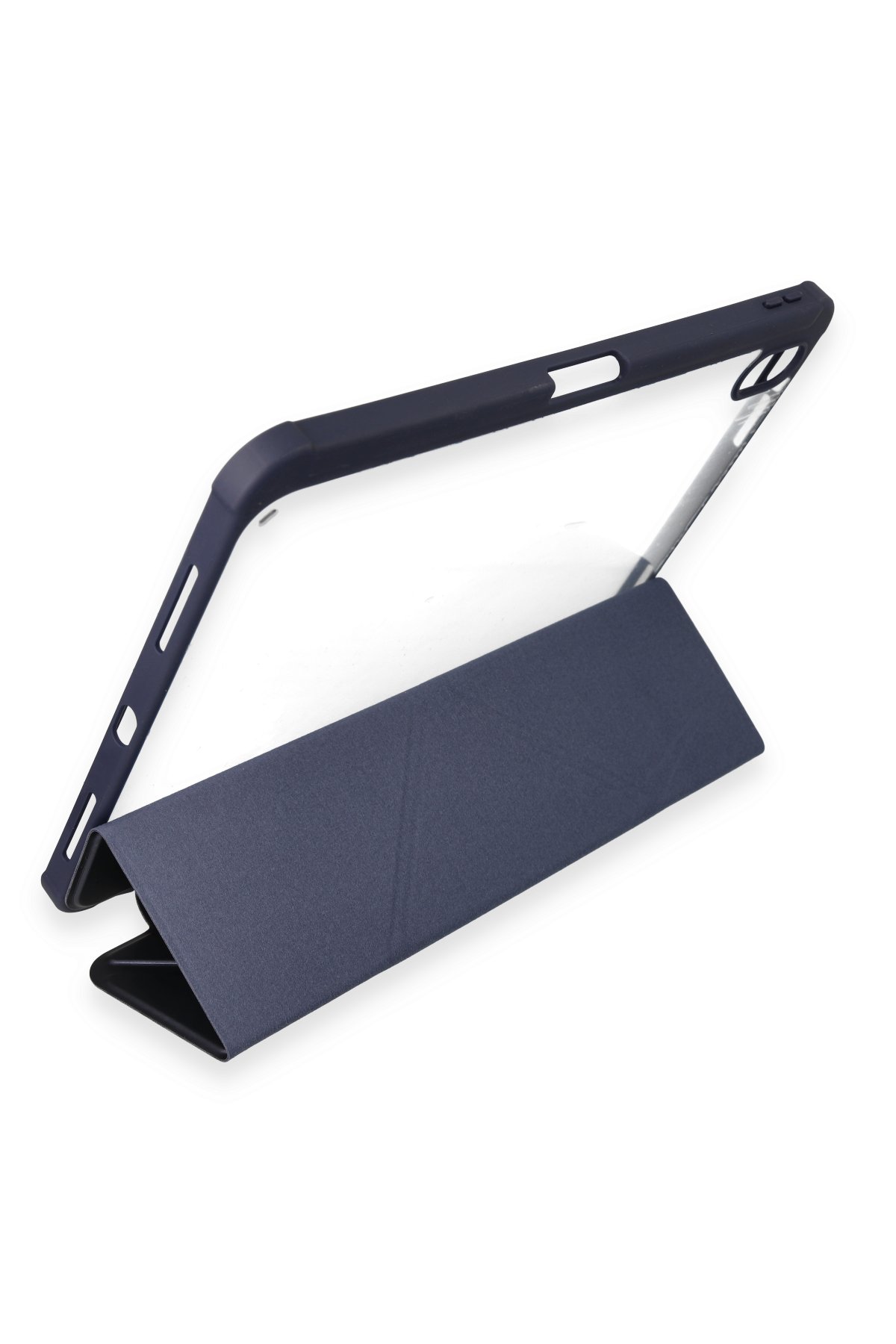 Newface iPad 2022 10.9 (10.nesil) Kılıf Hand Strap Tablet Kılıfı - Pembe