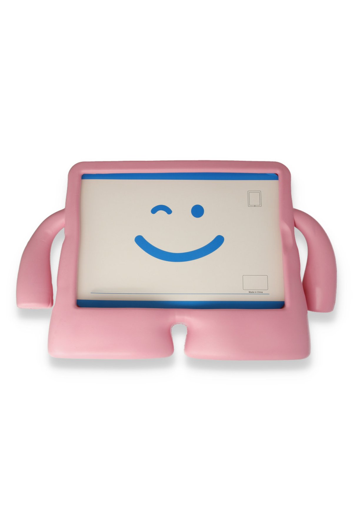 Newface iPad 2022 10.9 (10.nesil) Kılıf Like Stantlı Tablet Silikon - Pembe