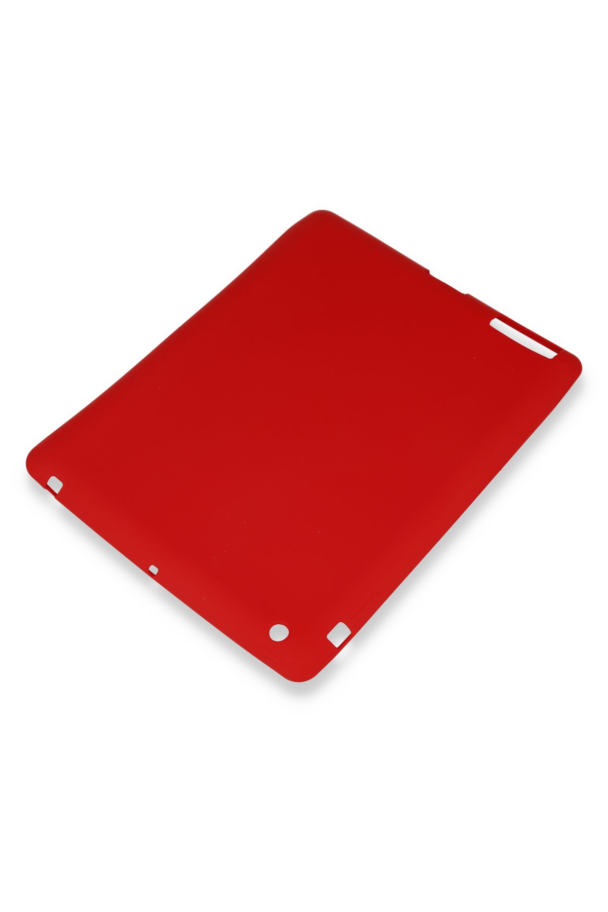 Newface iPad 4 9.7 Kılıf Like Stantlı Tablet Silikon - Kırmızı
