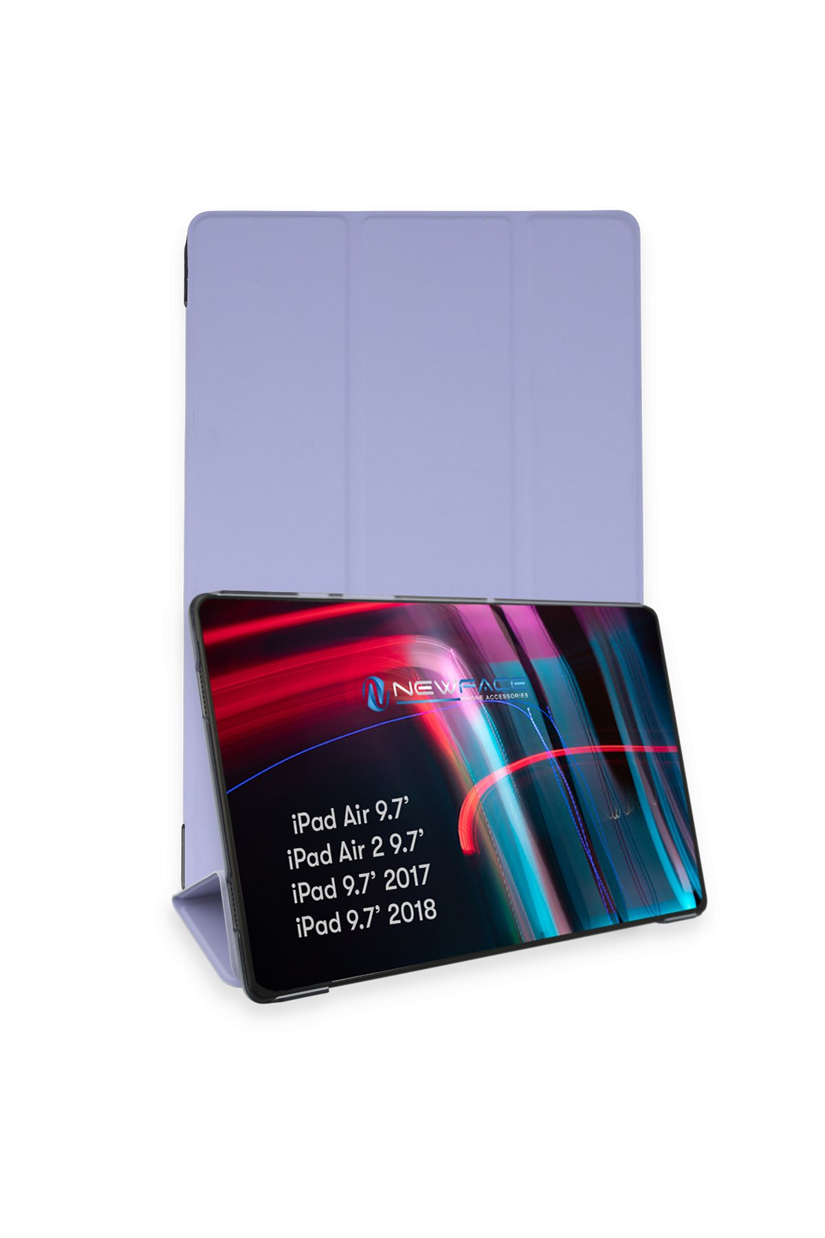 Newface iPad 5 Air 9.7 Kılıf Griffin Tablet Kapak - Mavi