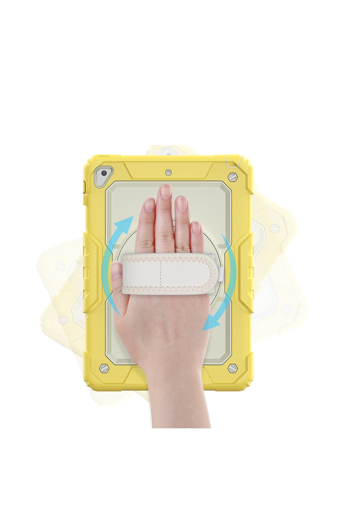 Newface iPad 9.7 (2018) Kılıf KC01 Smart Klavyeli Tablet Kılıfı - Mavi