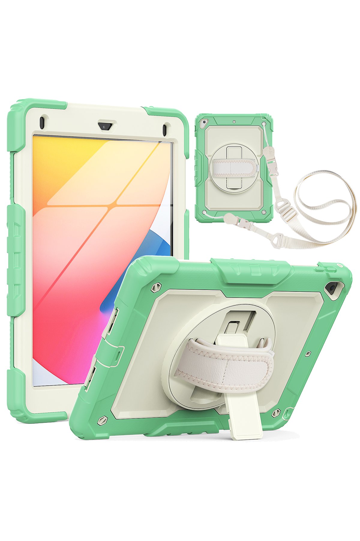 Newface iPad 9.7 (2018) Kılıf Amazing Tablet Kapak - Mor