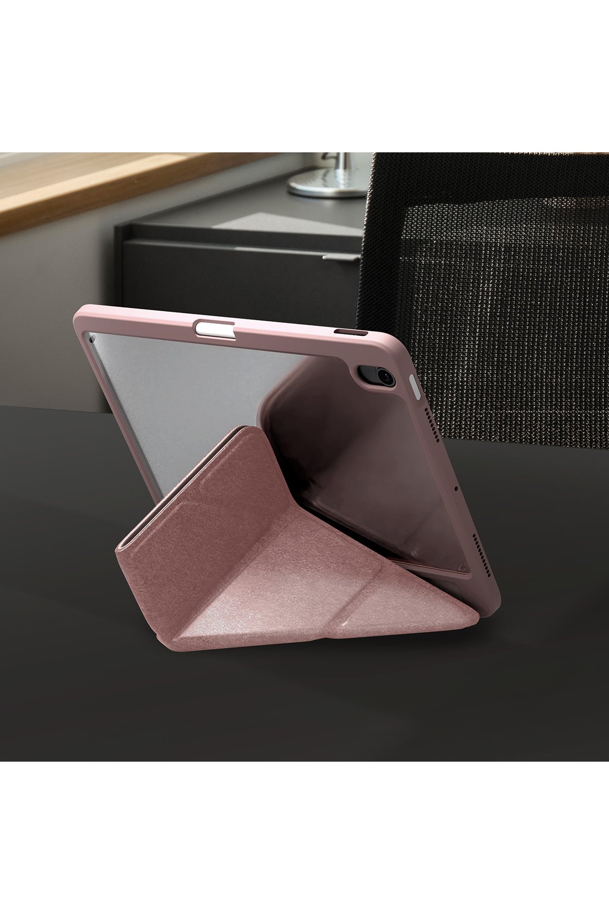 Uniq iPad Air 11 (2024) Camden Katlanabilir Tablet Kapak - Lila