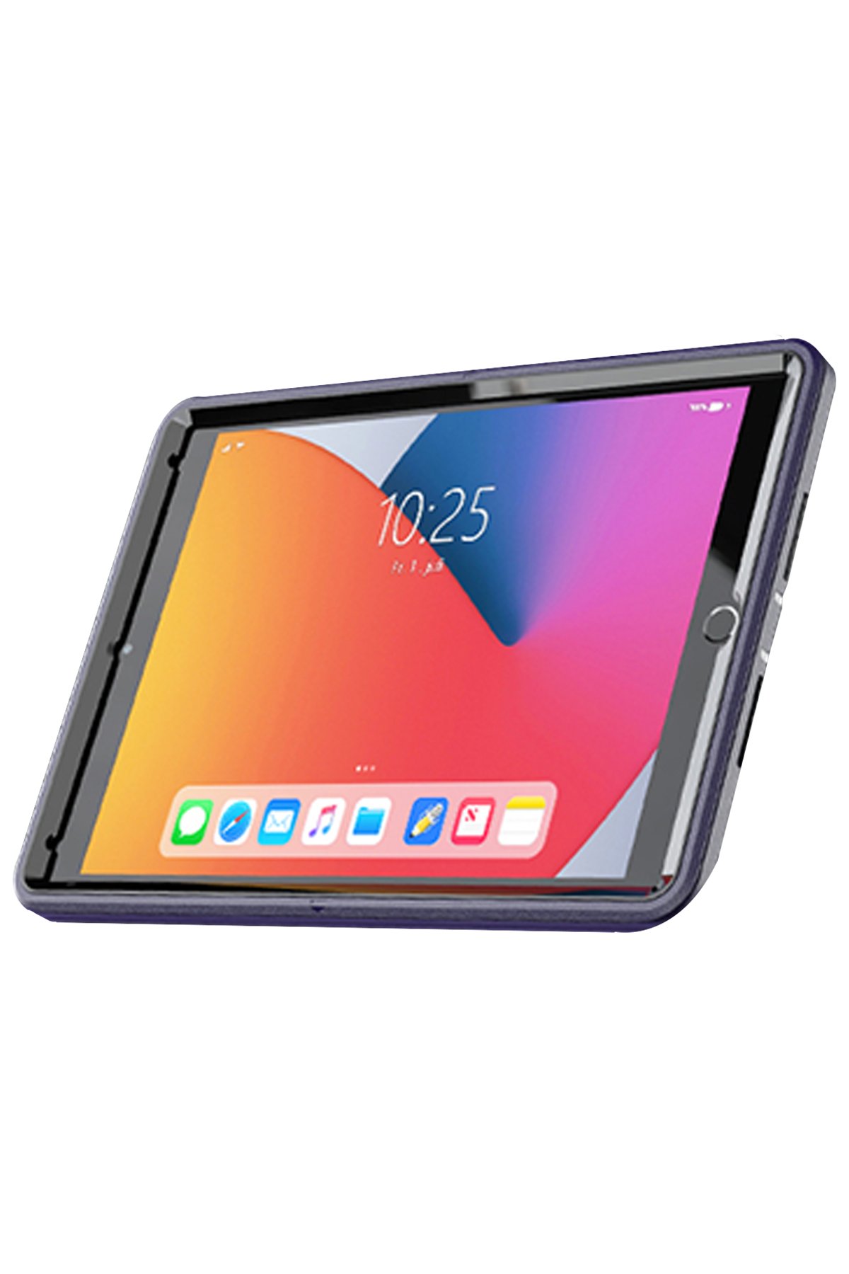 Newface iPad Air 3 10.5 Kılıf 360 Tablet Deri Kılıf - Kırmızı