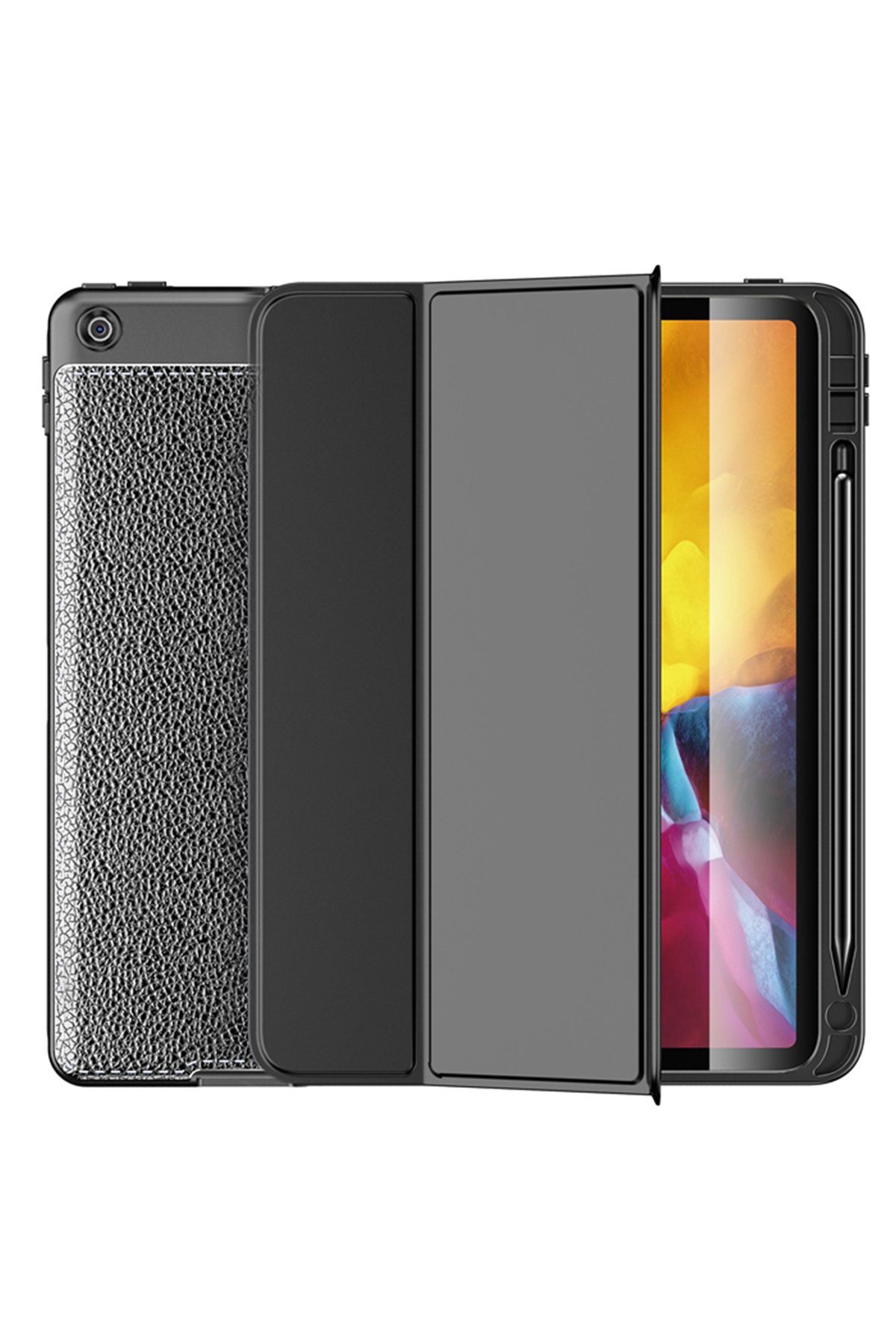 Newface iPad Air 3 10.5 Kılıf Griffin Tablet Kapak - Mavi