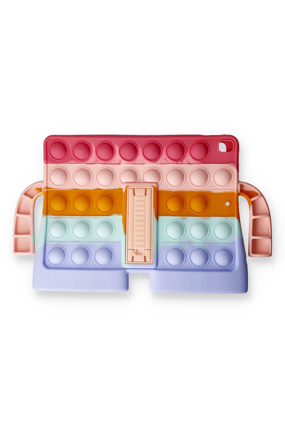 Newface iPad Air 3 10.5 Kılıf Hand Strap Tablet Kılıfı - Gri