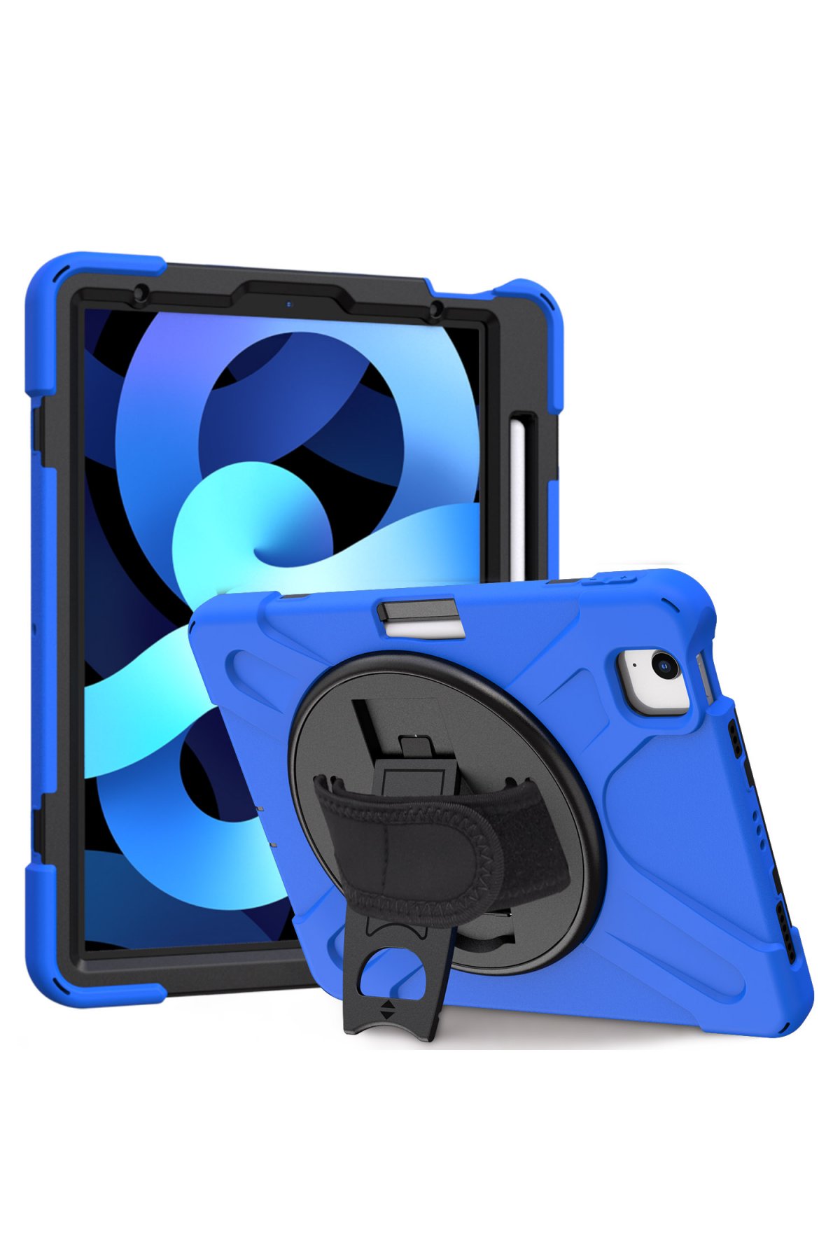 Newface iPad Pro 11 (2020) Kılıf Strap-C Otterbox Tablet Kapak - Mürdüm
