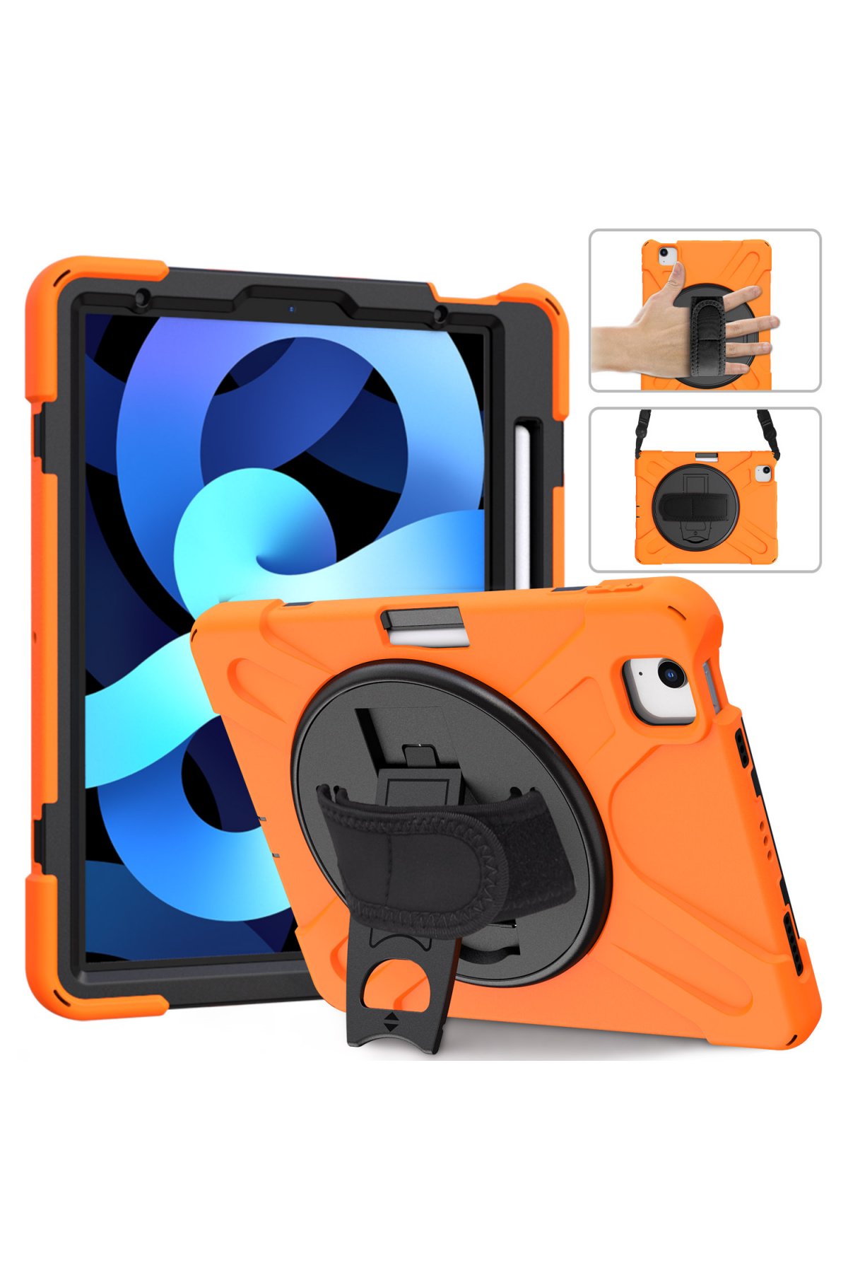 Newface iPad Air 4 10.9 Kılıf Karakter Tablet Silikon - Açık Pembe