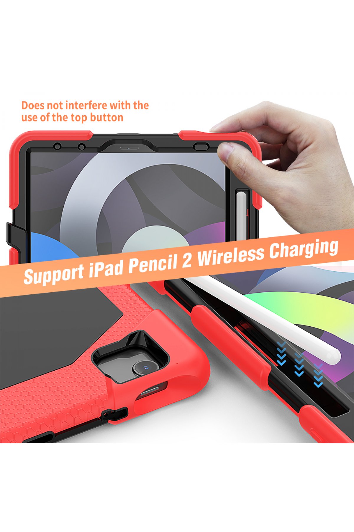 Newface iPad Air 4 10.9 Kılıf Karakter Tablet Silikon - Mor