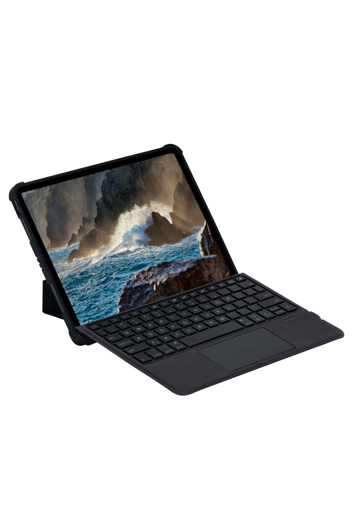 Newface iPad Air 4 10.9 Kılıf 360 Tablet Deri Kılıf - Kırmızı