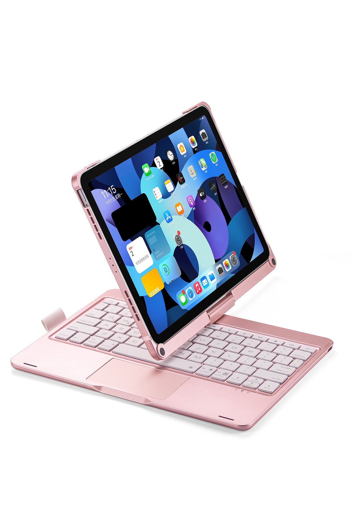 Newface iPad Air 4 10.9 Kılıf Karakter Tablet Silikon - Siyah