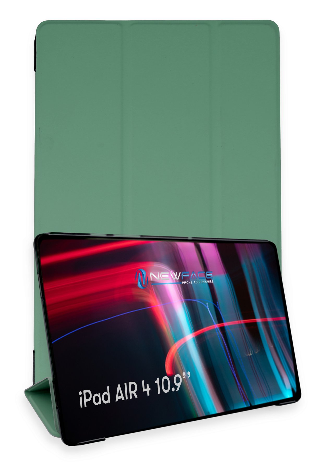 Newface iPad Air 4 10.9 Kılıf Karakter Tablet Silikon - Kırmızı