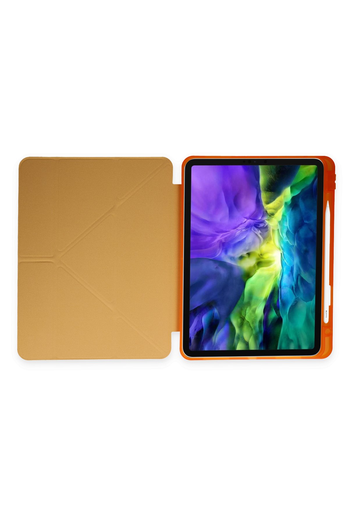 Newface iPad Air 5 (2022) Kılıf Starling 360 Kalemlikli Tablet Kılıf - Mor