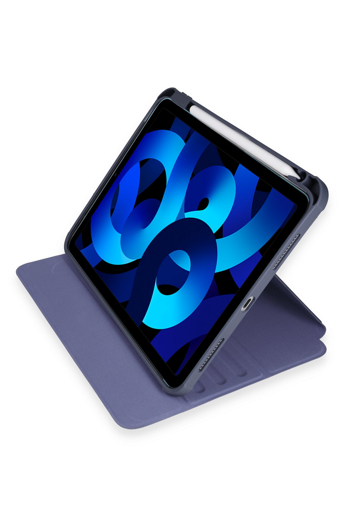 Newface iPad Air 5 (2022) Kılıf Tablet Smart Kılıf - Mor
