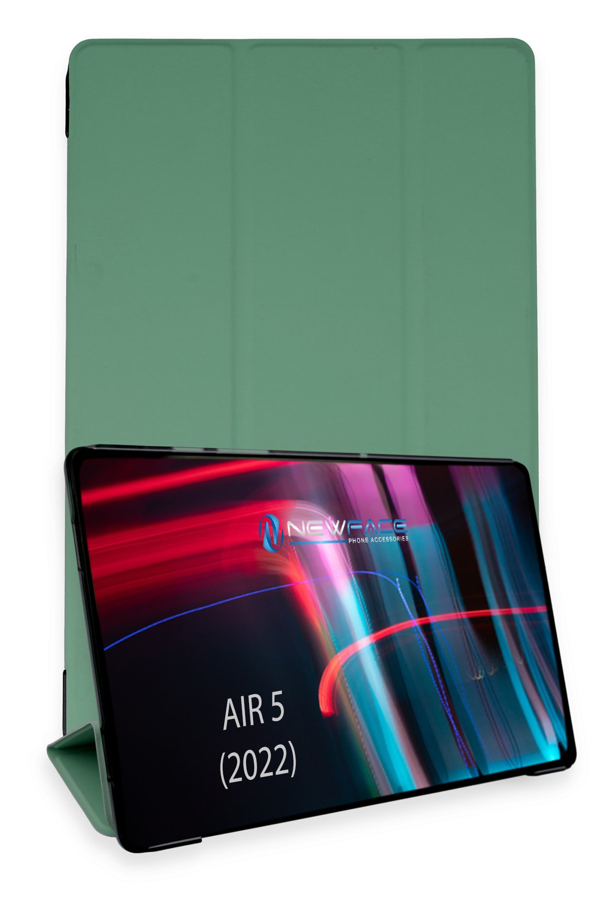 Newface iPad Air 5 (2022) Kılıf Tablet Smart Kılıf - Gri