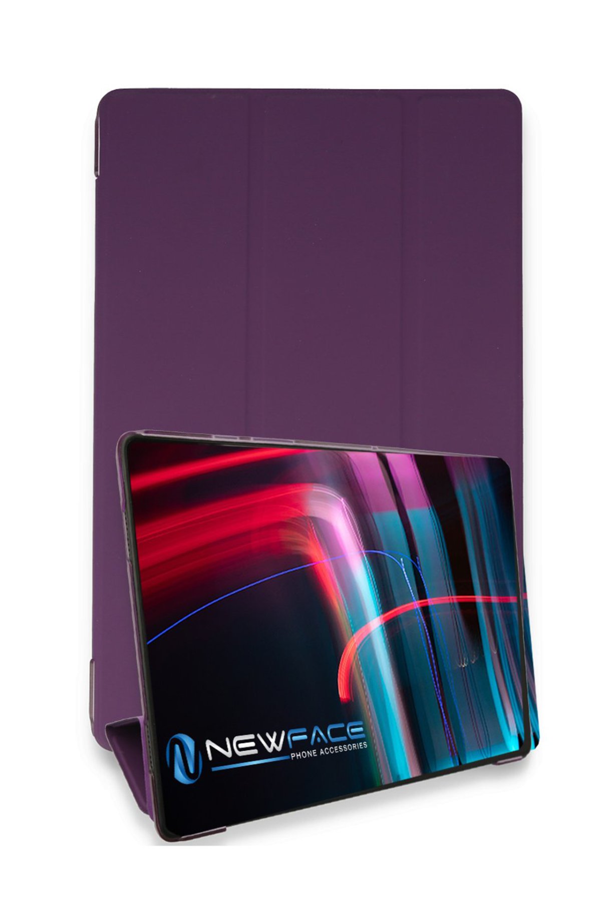 Newface iPad Mini 1 Kılıf Karakter Tablet Silikon - Açık Pembe
