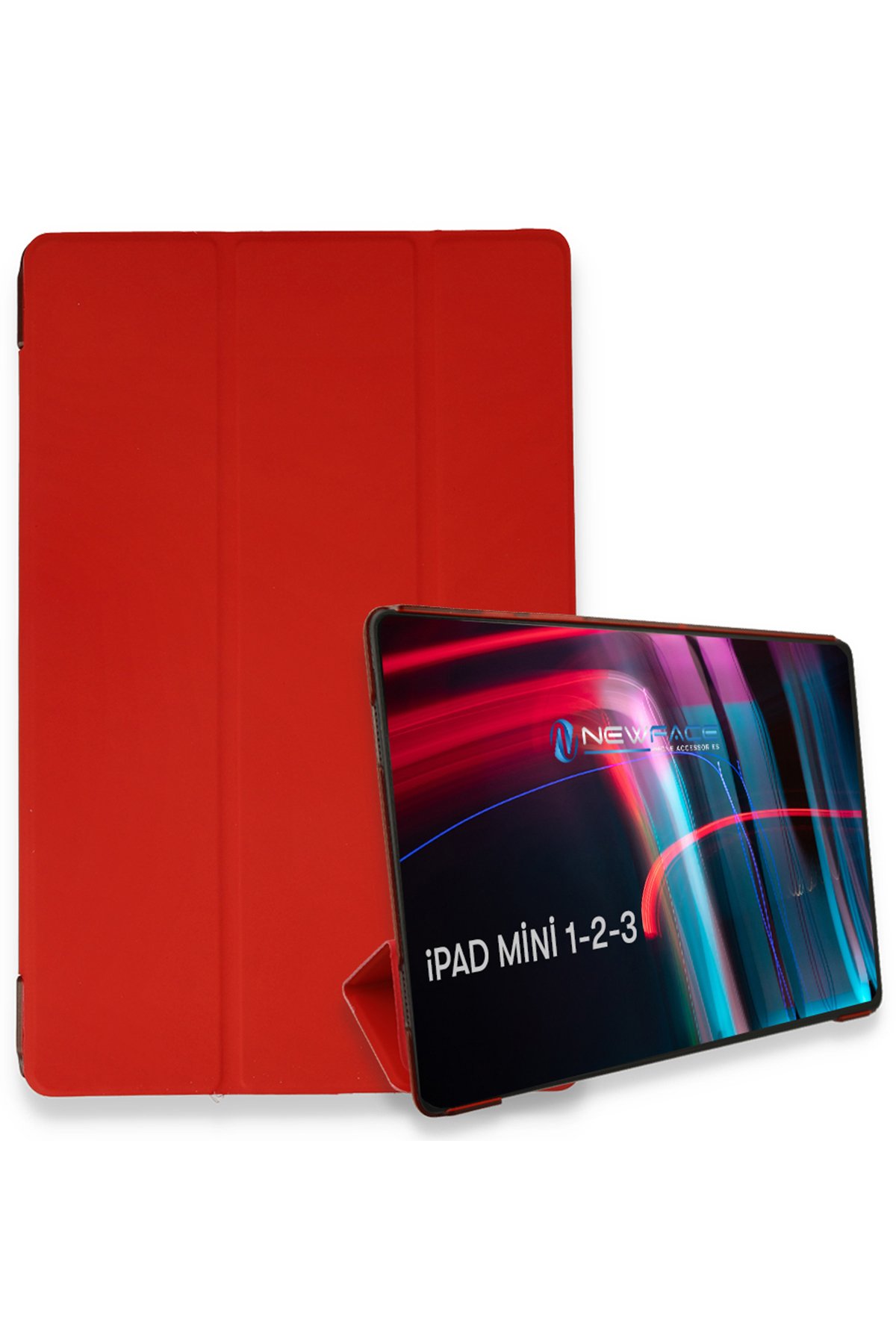 Newface iPad Mini 2 Kılıf Tablet Smart Kılıf - Mavi