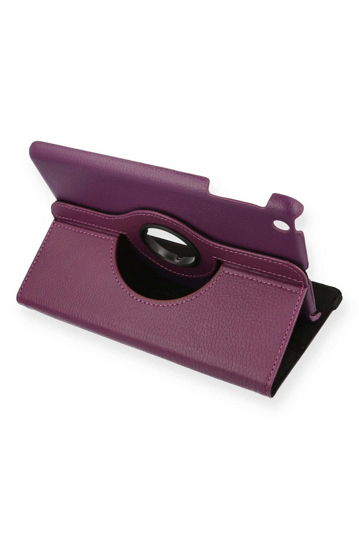 Newface iPad Mini 3 Kılıf 360 Tablet Deri Kılıf - Kırmızı