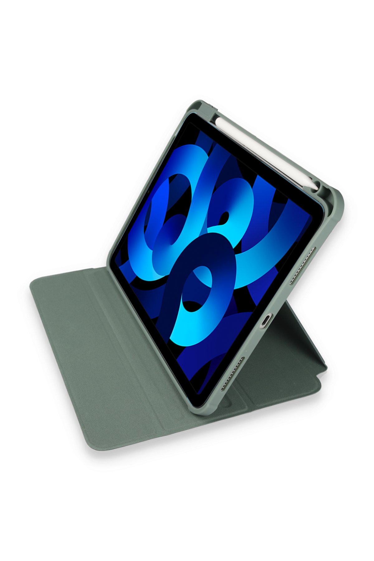 Newface iPad Pro 10.5 Kılıf Kalemlikli Mars Tablet Kılıfı - Koyu Yeşil