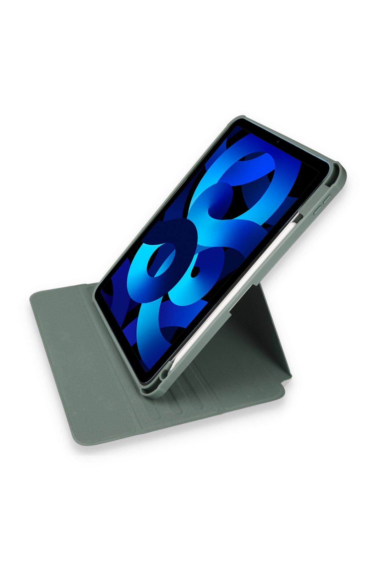 Newface iPad Pro 10.5 Kılıf Kalemlikli Mars Tablet Kılıfı - Koyu Yeşil