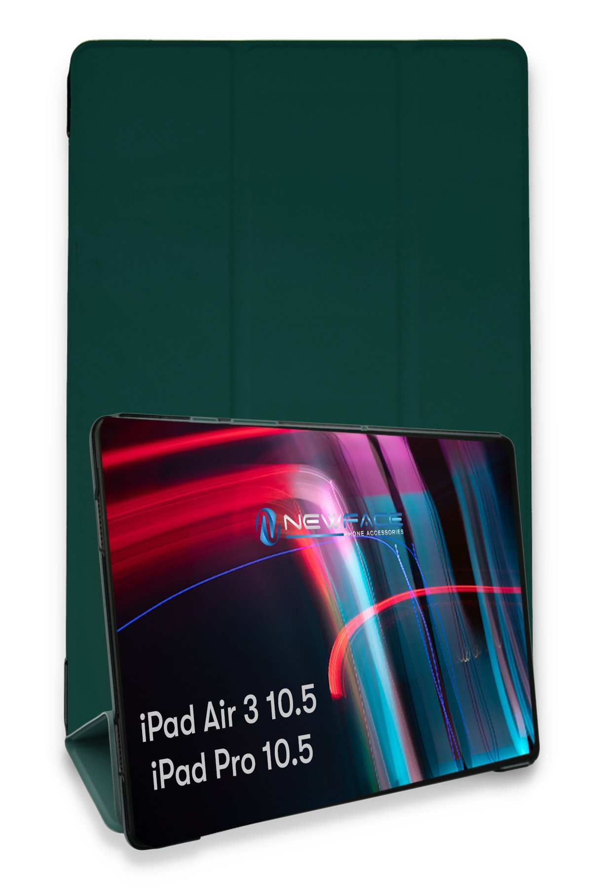 Newface iPad Pro 10.5 Kılıf Starling 360 Kalemlikli Tablet Kılıf - Koyu Yeşil