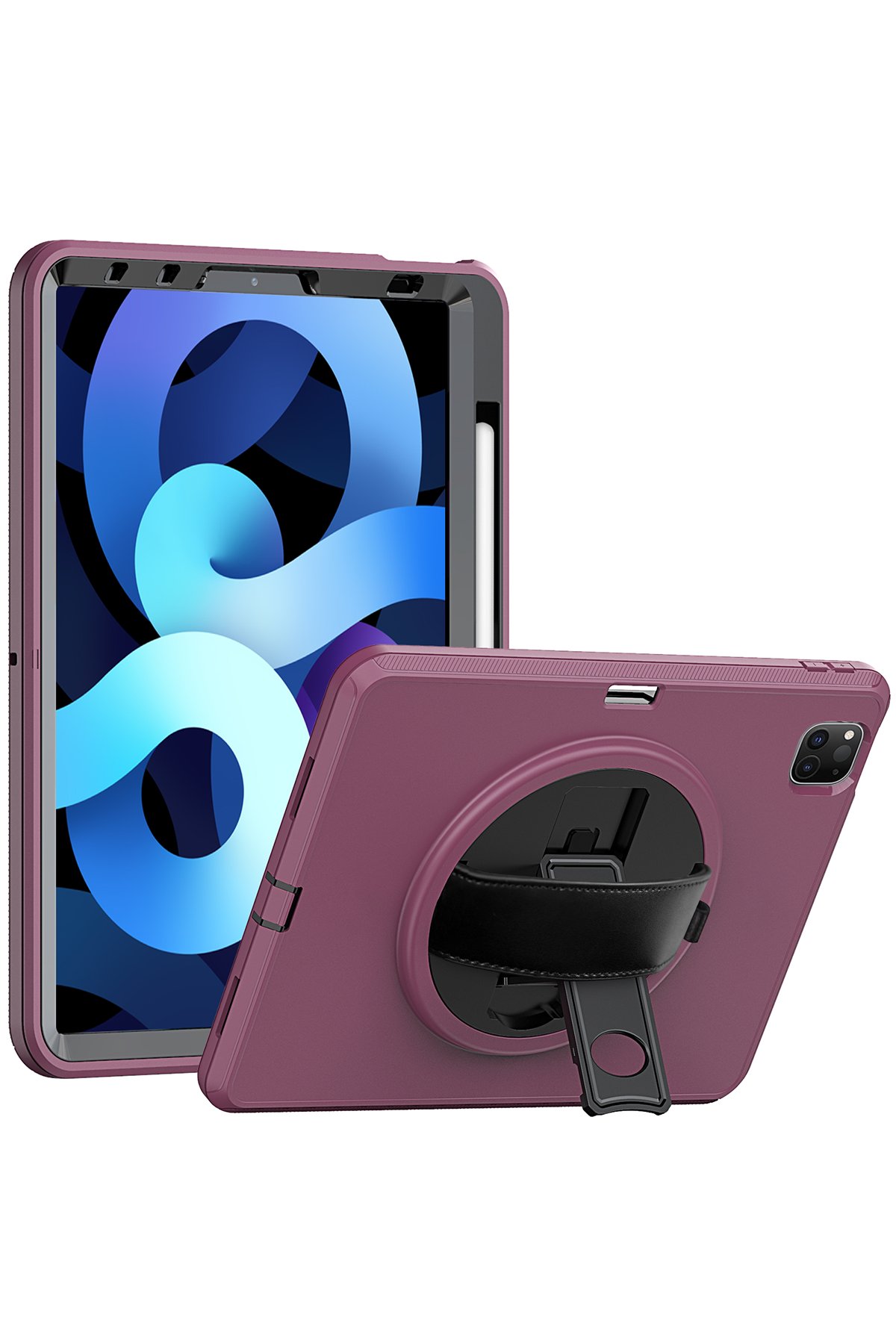 Newface iPad Pro 11 (2018) Kılıf Like Stantlı Tablet Silikon - Yeşil