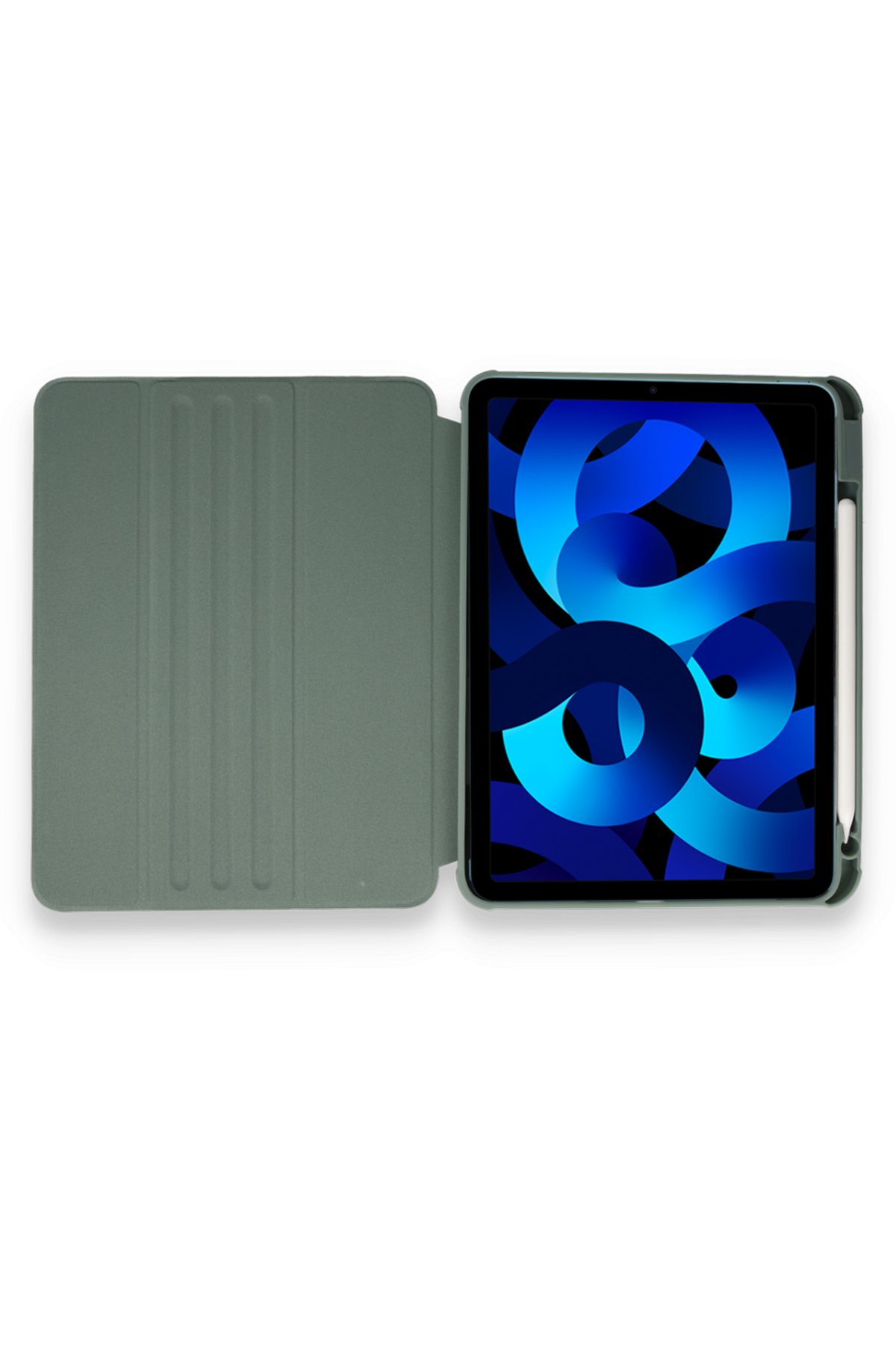 Newface iPad Pro 11 (2018) Kılıf Kalemlikli Mars Tablet Kılıfı - Koyu Yeşil