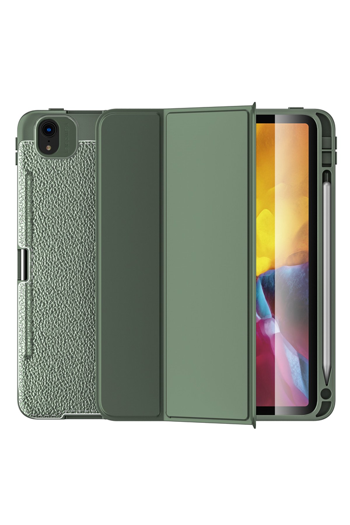 Newface iPad Pro 11 (2018) Kılıf Pars Tablet Kapak - Pembe